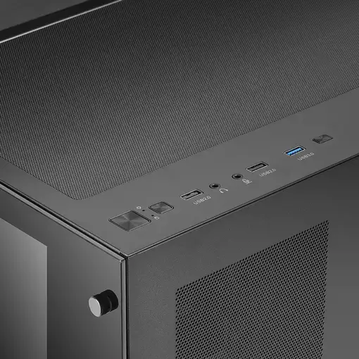 Mars Gaming Torre Gaming Custom XXL E-ATX, Ventana Cristal Templado Lateral y Fron