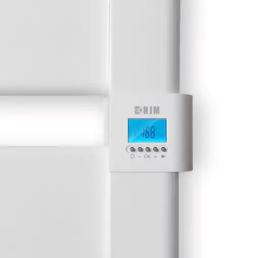 Radiador Secatoallas Eléctrico de Bajo Consumo VERA (500W) - Blanco