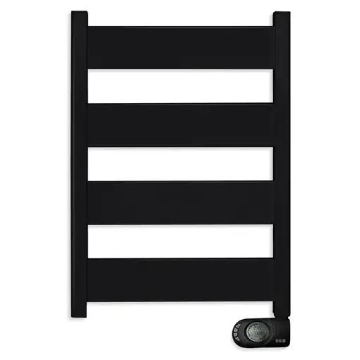 Radiador Secatoallas Eléctrico de Bajo Consumo NERIS (500W) - Negro