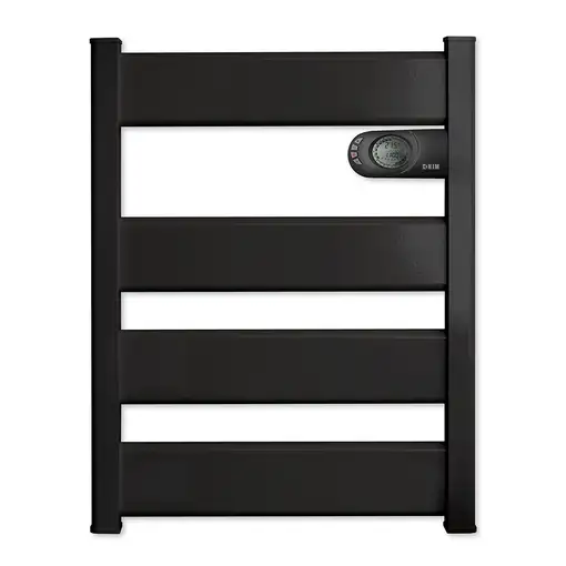 Radiador Secatoallas CERÁMICO Bajo Consumo LYSA (500W) -Programable - Negro