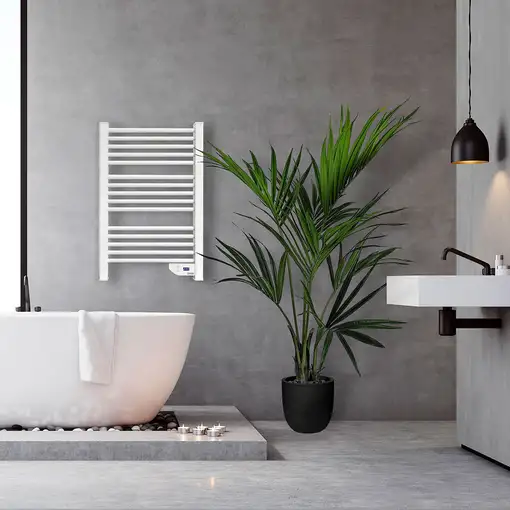 Radiador Secatoallas Eléctrico sin fluido LOREN (500W)-Fácil de usar