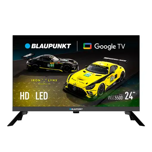 Blaupunkt Smart TV LED HD Ready 24”Google TV WiFi Bluetooth Negro – 24WGC5500S