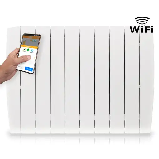 Emisor Fluido WiFi DIRECT de Bajo Consumo INDALS1300 WIFI (1300W) - Sin Smartbox Emisor Fluido WiFi DIRECT de Bajo Consumo INDALS1300 WIFI (1300W) - Sin Smartbox