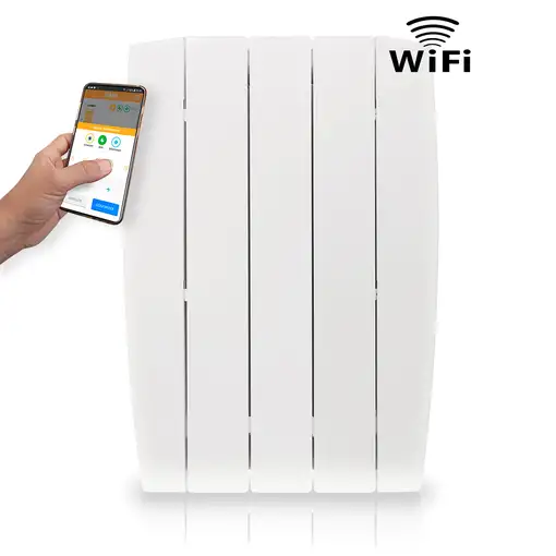 Emisor Fluido WiFi DIRECT de Bajo Consumo INDALS500 WIFI (500W) - Sin Smartbox Emisor Fluido WiFi DIRECT de Bajo Consumo INDALS500 WIFI (500W) - Sin Smartbox