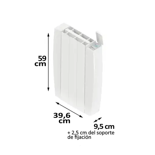 Emisor Fluido WiFi DIRECT de Bajo Consumo INDALS500 WIFI (500W) - Sin Smartbox