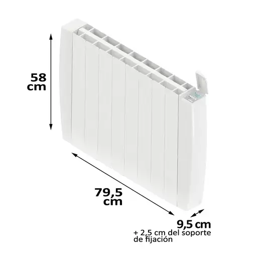 Emisor Cerámico WiFi Direct de Bajo Consumo OPTIMA1250 WIFI (1250W) - Sin Smartbox