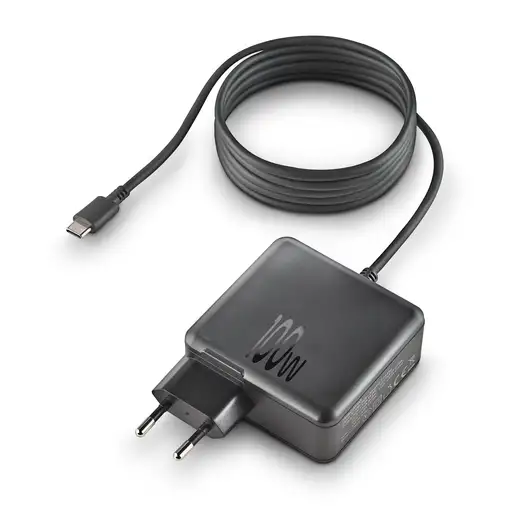 Cargador pared GAN c/salida USB-C 65W ideal portátiles, tabletas, smartphones, NGS