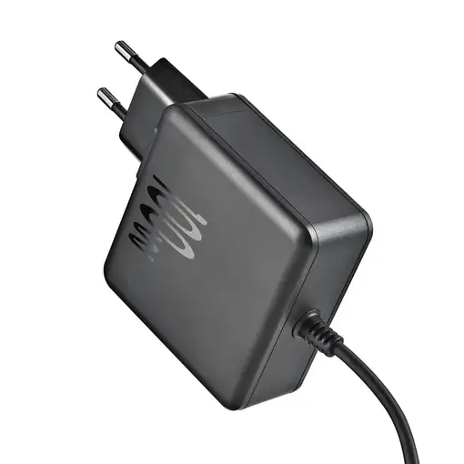 Cargador pared GAN c/salida USB-C 65W ideal portátiles, tabletas, smartphones, NGS