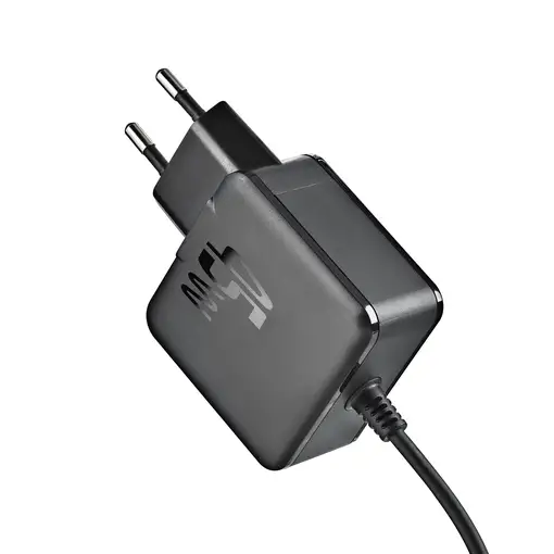 Cargador pared GAN c/salida USB-C 45W ideal portátiles, tabletas, smartphone NGS