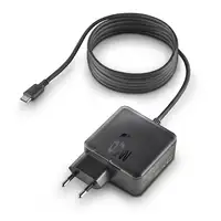 NGS EON 65W-C: Cargador USB-C 65W GaN, rápido y seguro. Negro.