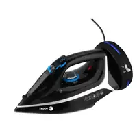 Plancha vapor-seco suela de cerámica 2200 W Negro FGE554 FAGOR