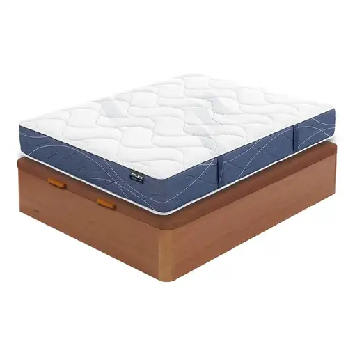 Pack Flex Habana + Canapé Abatible Madera 25 (180x200 cm - Cerezo)