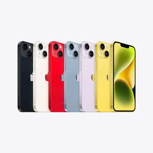 Apple iPhone 14 Plus 17 cm (6.7\) SIM doble iOS 16 5G 256 GB Amarillo