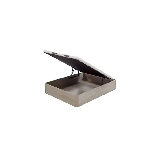 Pack Flex Habana + Canapé Abatible Madera 25 (90x200 cm - Gris)