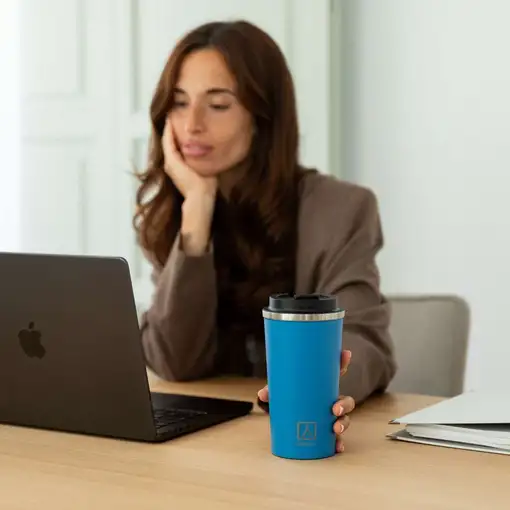 NUMADA Vaso Termo Cafe para Llevar Ceramic 500ML