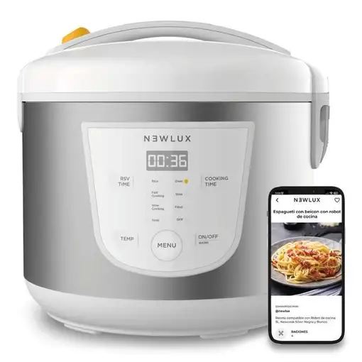 NEWLUX Robot de Cocina Multifunción 5L V50