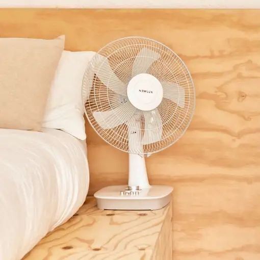 Newlux - Ventilador de sobremesa Desk W500 5 Aspas (Ø 40cm)