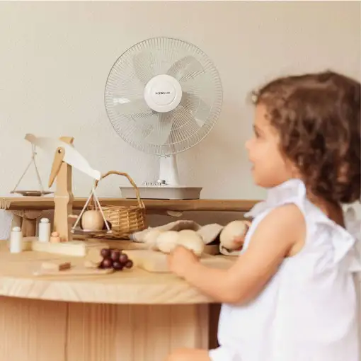 Newlux - Ventilador de sobremesa Desk W500 5 Aspas (Ø 40cm)