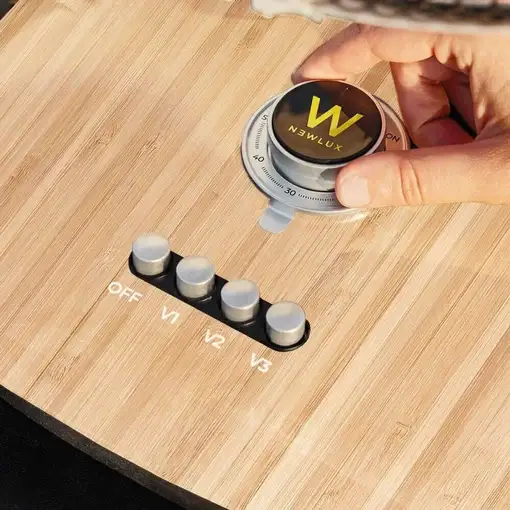 Newlux - Ventilador de sobremesa Desk W500 5 Aspas (Ø 40cm)