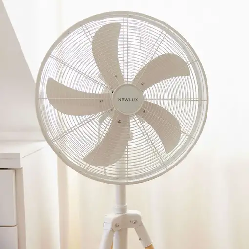 Newlux - Ventilador de Pie Tripod W3050 5 Aspas Metal