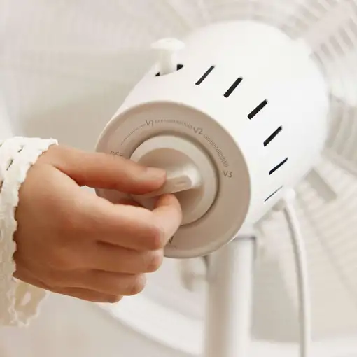 Newlux - Ventilador de Pie Tripod W3050 5 Aspas Metal