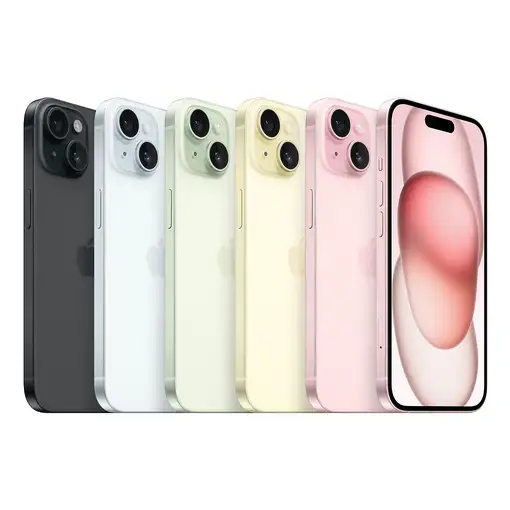 Apple iPhone 15 15,5 cm (6.1\) SIM doble iOS 17 5G USB Tipo C 128 GB Azul