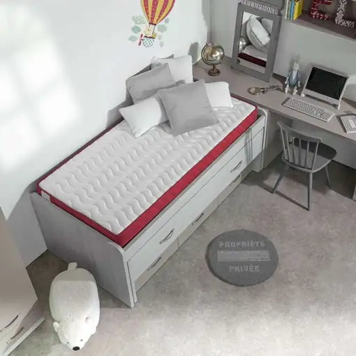 Nalui Colchón Viscoelástico 200x200  Gredos Blanco 15cm