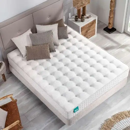 Nalui Colchón de Muelles Ensacados 150x190 Galana Blanco 26cm