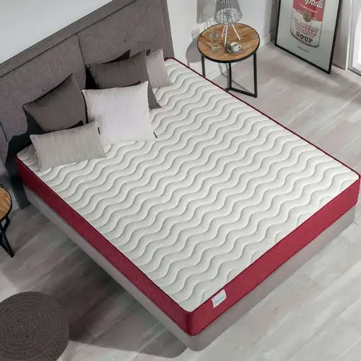 Nalui Colchón Viscoelástico 160x180  Gredos Blanco 24cm