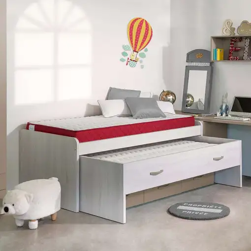 Nalui Colchón Viscoelástico 80x180  Gredos Blanco 15cm