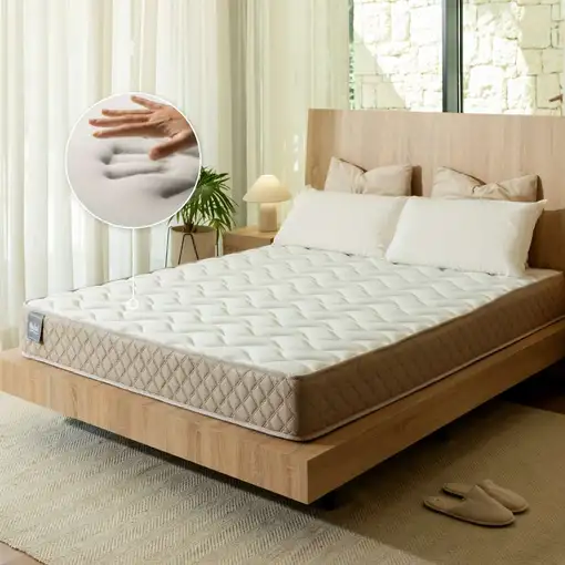 Nalui Colchón Viscoelástico 120x190  Mulhacén DualSense Beige 15cm