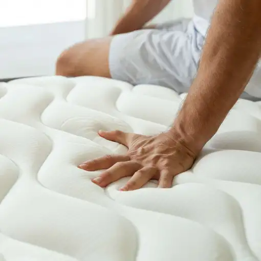 Nalui Colchón Viscoelástico 120x190  Mulhacén DualSense Beige 15cm