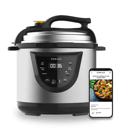 Newlux Olla Programable Chef Pot V110 6l 1000 W