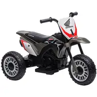 Moto Eléctrica Infantil con Licencia Honda CRF450RL 71x40,5x43,5cm Gris HOMCOM Moto Eléctrica Infantil con Licencia Honda CRF450RL 71x40,5x43,5cm Gris HOMCOM