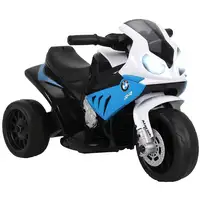 Moto Eléctrica para Niños de 18-36 Meses 66x37x44 cm Azul HOMCOM Moto Eléctrica para Niños de 18-36 Meses 66x37x44 cm Azul HOMCOM
