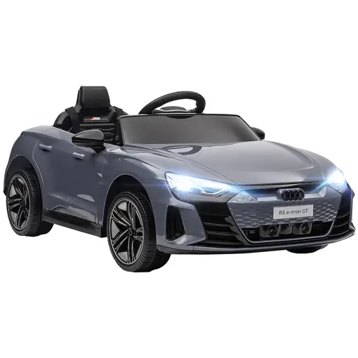 Coche Eléctrico para Niños +3 Años AUDI RS e-tron GT 103x58x41 cm Gris HOMCOM Coche Eléctrico para Niños +3 Años AUDI RS e-tron GT 103x58x41 cm Gris HOMCOM