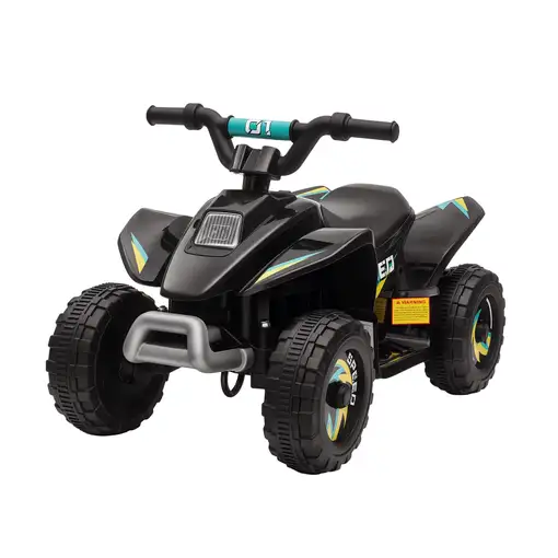 Quad Eléctrico para Niños 18 Meses 6V Avance Retroceso 72x40x45,5cm HOMCOM Quad Eléctrico para Niños 18 Meses 6V Avance Retroceso 72x40x45,5cm HOMCOM