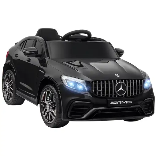Coche Eléctrico 3-8 Años Licencia de Mercedes 12V Mando MP3 USB Luces HOMCOM Coche Eléctrico 3-8 Años Licencia de Mercedes 12V Mando MP3 USB Luces HOMCOM