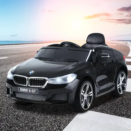 Coche Eléctrico BMW 6GT para +3 Años Automóvil Infantil de Batería 6V HOMCOM