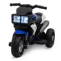 Moto Eléctrica +3 Años con 3 Ruedas Luces Música 3 km/h 86x42x52cm HOMCOM Moto Eléctrica +3 Años con 3 Ruedas Luces Música 3 km/h 86x42x52cm HOMCOM