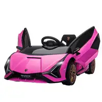 Coche Eléctrico 12V para Niños +3 Años Lamborghini SIAN Mando a Distancia HOMCOM