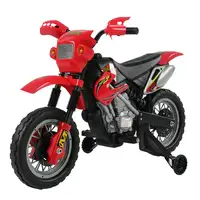 Moto Electrica Niños+3 Años Batería 6V Recargable Cargador Ruedas Apoyo HOMCOM Moto Electrica Niños+3 Años Batería 6V Recargable Cargador Ruedas Apoyo HOMCOM