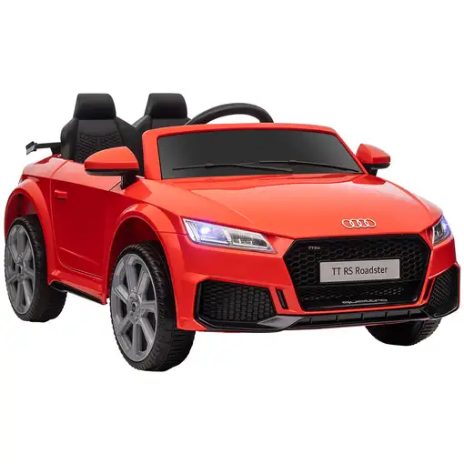 Audi TT Eléctrico Infantil con Control Remoto Música y Luces HOMCOM Audi TT Eléctrico Infantil con Control Remoto Música y Luces HOMCOM