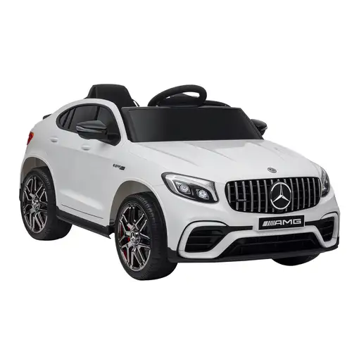 Coche Eléctrico 3-8 Años Licencia de Mercedes 12V Mando MP3 USB Luces HOMCOM Coche Eléctrico 3-8 Años Licencia de Mercedes 12V Mando MP3 USB Luces HOMCOM