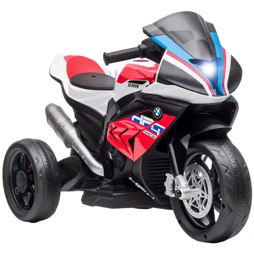 Moto Eléctrica BMW HP4 para Niños de +18 Meses 6V 82,5x42x54 cm Rojo HOMCOM Moto Eléctrica BMW HP4 para Niños de +18 Meses 6V 82,5x42x54 cm Rojo HOMCOM