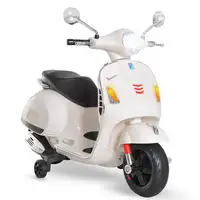 Moto Eléctrica Infantil a Batería Luz MP3 USB Bocina Niños +3 Años 25kg HOMCOM