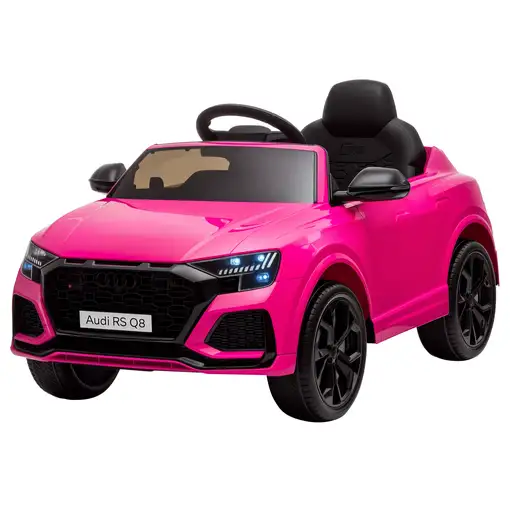 Coche Eléctrico Infantil Audi RS Q8 +3 Años con Batería 6V 2 Motores Rosa HOMCOM Coche Eléctrico Infantil Audi RS Q8 +3 Años con Batería 6V 2 Motores Rosa HOMCOM