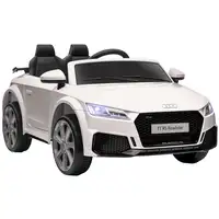 Audi TT Eléctrico Infantil con Control Remoto Música y Luces HOMCOM Audi TT Eléctrico Infantil con Control Remoto Música y Luces HOMCOM