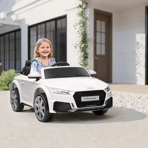 Audi TT Eléctrico Infantil con Control Remoto Música y Luces HOMCOM