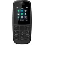 Nokia 105 (2019) 4,5 cm (1.77") 73,2 g Negro Característica del teléfono